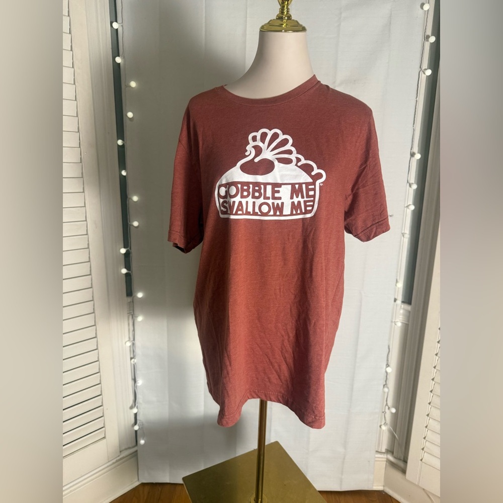 Gobble Me Swallow Me Funny Graphic T Shirt XL Fits L/XL